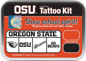 Oregon State University Collegiate Tattoo Kit