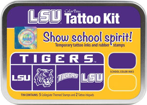 Louisiana State University Collegiate Tattoo Kit