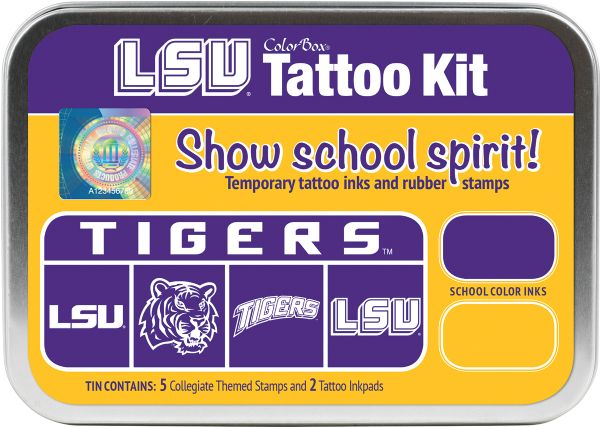 Louisiana State University Collegiate Tattoo Kit