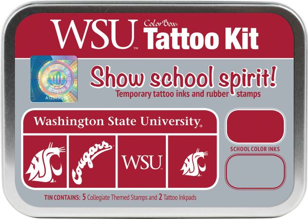 Washington State University Collegiate Tattoo Kit