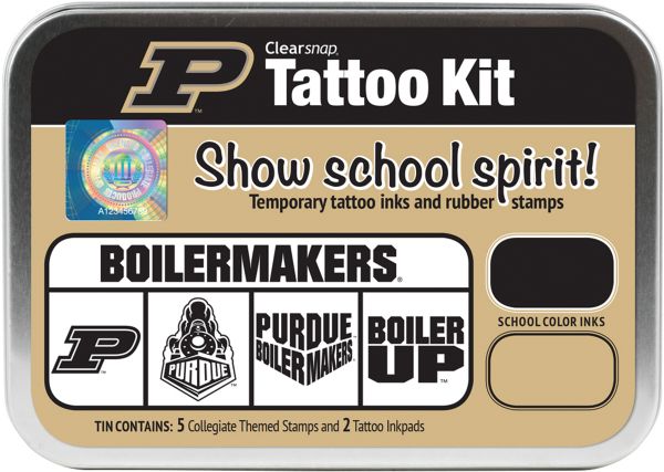 Purdue University Collegiate Tattoo Kit