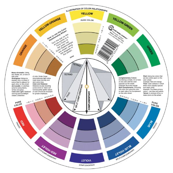 Large Color Mixing Guide