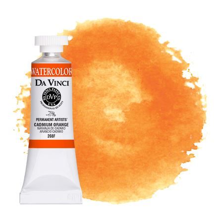 Watercolor Paint 15ml Cadmium Orange