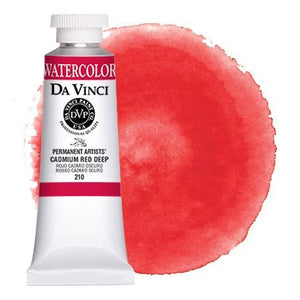 Watercolor Paint 37ml Cadmium Red Deep