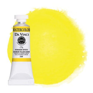 Watercolor Paint 15ml Cadmium Yellow Lemon