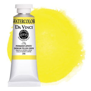 Watercolor Paint 37ml Cadmium Yellow Lemon