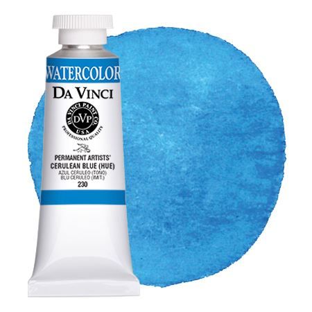 Watercolor Paint 37ml Cerulean Blue Hue