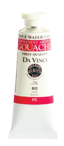 Gouache Opaque Watercolor 37ml Red
