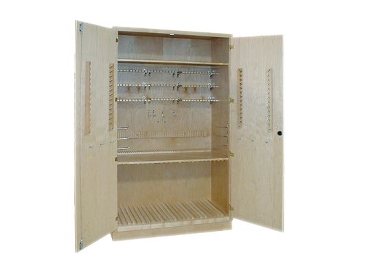 60" 36-Student Drafting Supply Cabinet