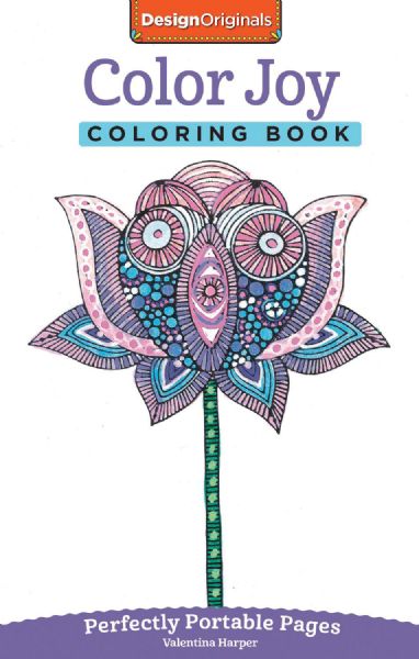 Color Joy Mini Creative Coloring Books for Adults