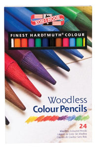 Woodless Pencil 24-Color Set