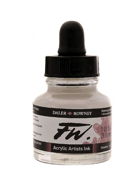 Liquid Artists' Acrylic Ink 1 oz. Shimmering Red