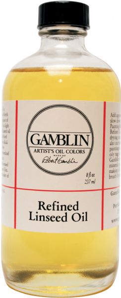 Refined Linseed Oil 8oz