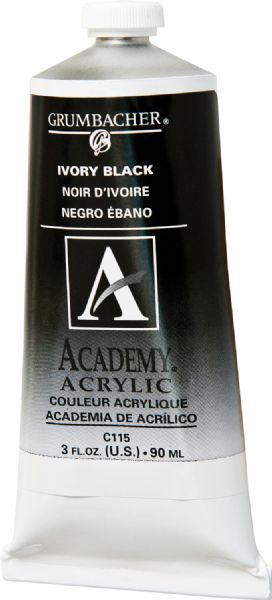 Acrylic Paint Ivory Black