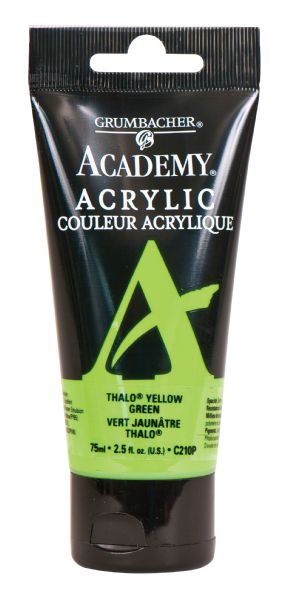 Acrylic Paint 75ml Thalo Yellow Green