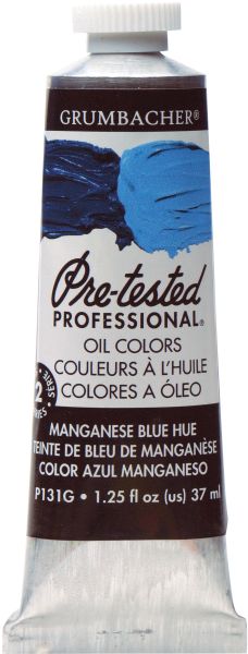Artists' Oil Color Paint 37ml Manganese Blue