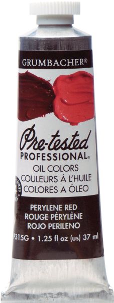 Artists' Oil Color Paint 37ml Perylene Red