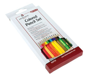 24-Piece Colored Pencil Set