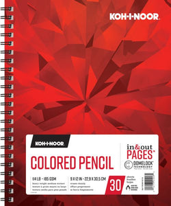 Colored Pencil Paper 9&quot; x 12&quot;