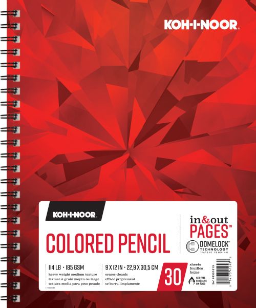 Colored Pencil Paper 9" x 12"