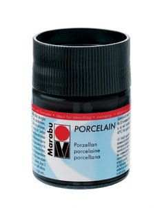 Porcelain Paint Black 50ml