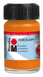 Porcelain Paint Orange 15ml