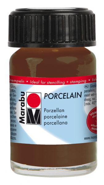 Porcelain Paint Cocoa 15ml