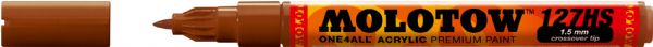 1.5mm Crossover Tip Acrylic Pump Marker Hazelnut Brown (092)