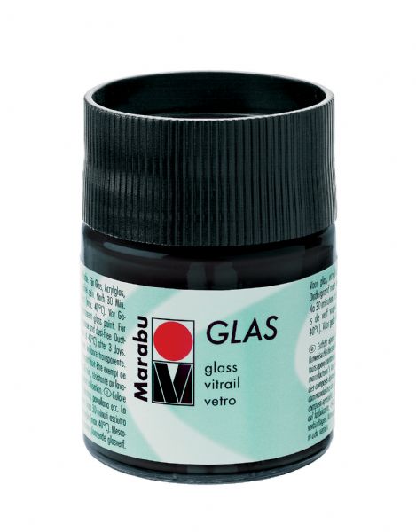 Glas Paint Black 50ml