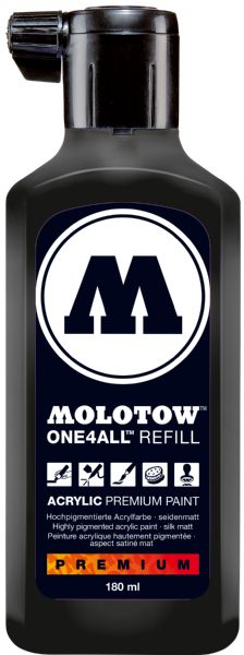 180ml Acrylic Marker Refill Signal Black