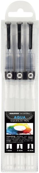 Aqua Squeeze Pen 3-Set