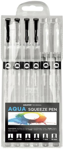 Aqua Squeeze Pen 6-Set