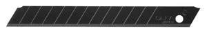Black UltraSharp Snap-Off Blades 9mm 50-Pack