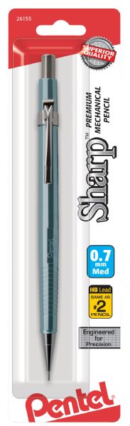 0.7mm Sky Blue Barrel Drafting Pencil