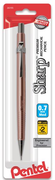 0.7mm Copper Barrel Drafting Pencil