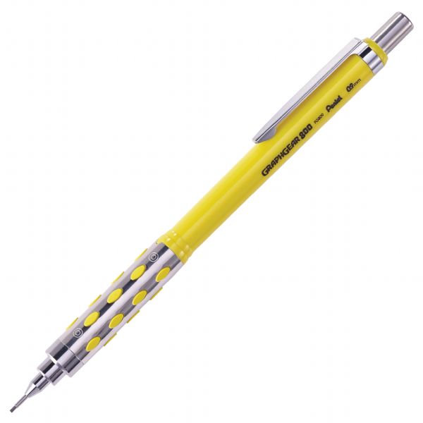 0.9 mm Yellow Mechanical Drafting Pencil
