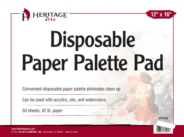 Disposable Paper Palette Pad 12" x 16"