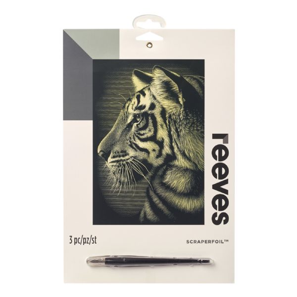Gold Foil Tiger