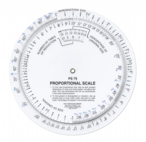 6" Proportional Scale