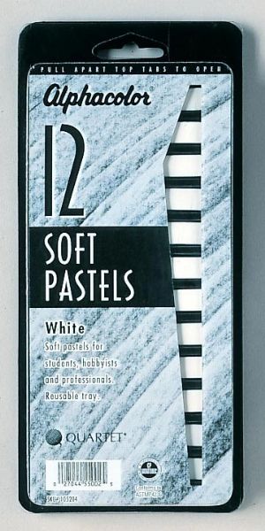 White Soft Pastels 12-Set
