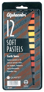 Earth Tones Soft Pastels 12-Color Set