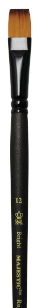 Taklon Acrylic and Oil Brush Bright 12