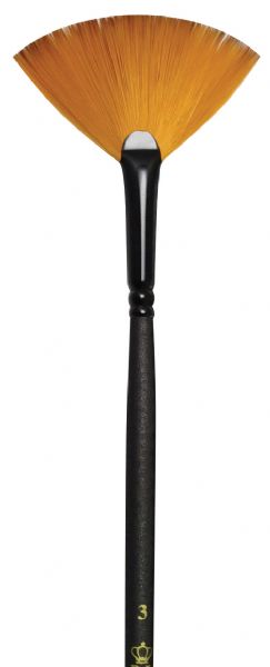 Taklon Acrylic and Oil Brush Fan 3