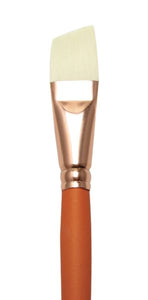 Synthetic Bristle Acrylic and Oil Brush Angle Bright 12