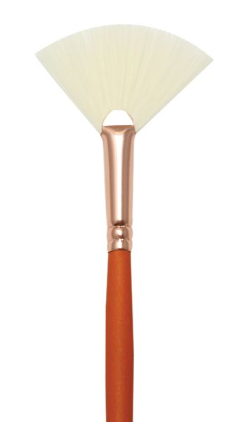 Synthetic Bristle Acrylic and Oil Brush Fan 8