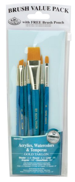 Teal Blue 7-Piece Brush Set 13