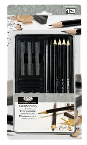 Graphite Sketching Small Tin Art Set