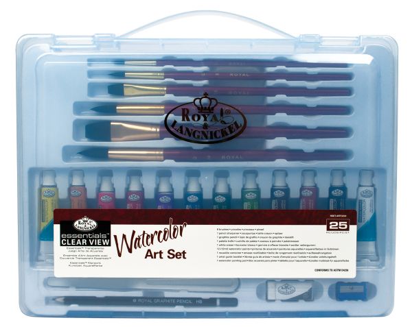Clear View Watercolor Painting Set