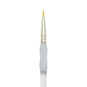 Gold Taklon Round Brush 0