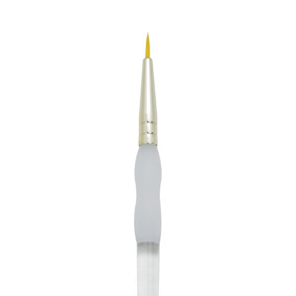 Gold Taklon Round Brush 0